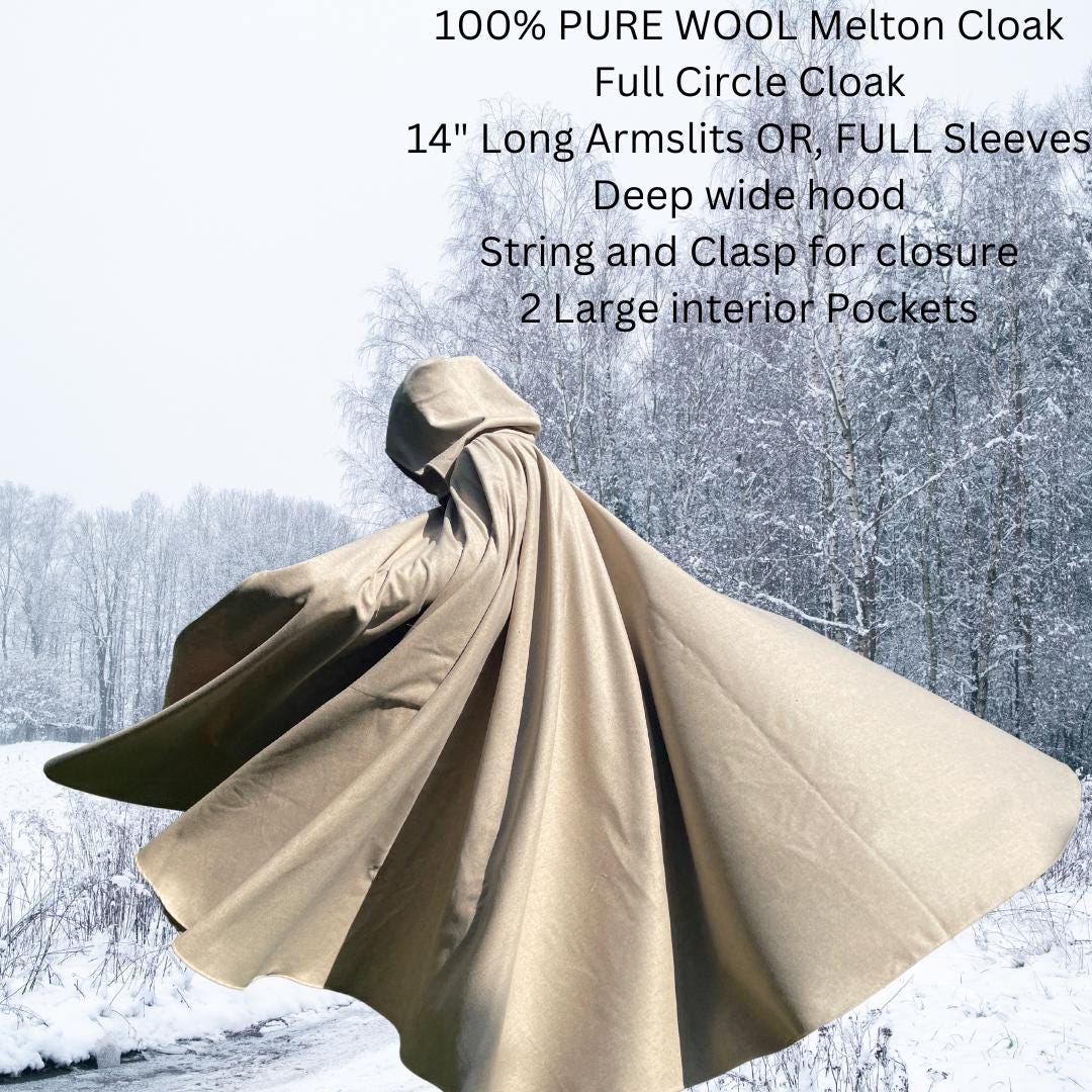 Melton Cloak - Etsy Melton Cloak - Etsy