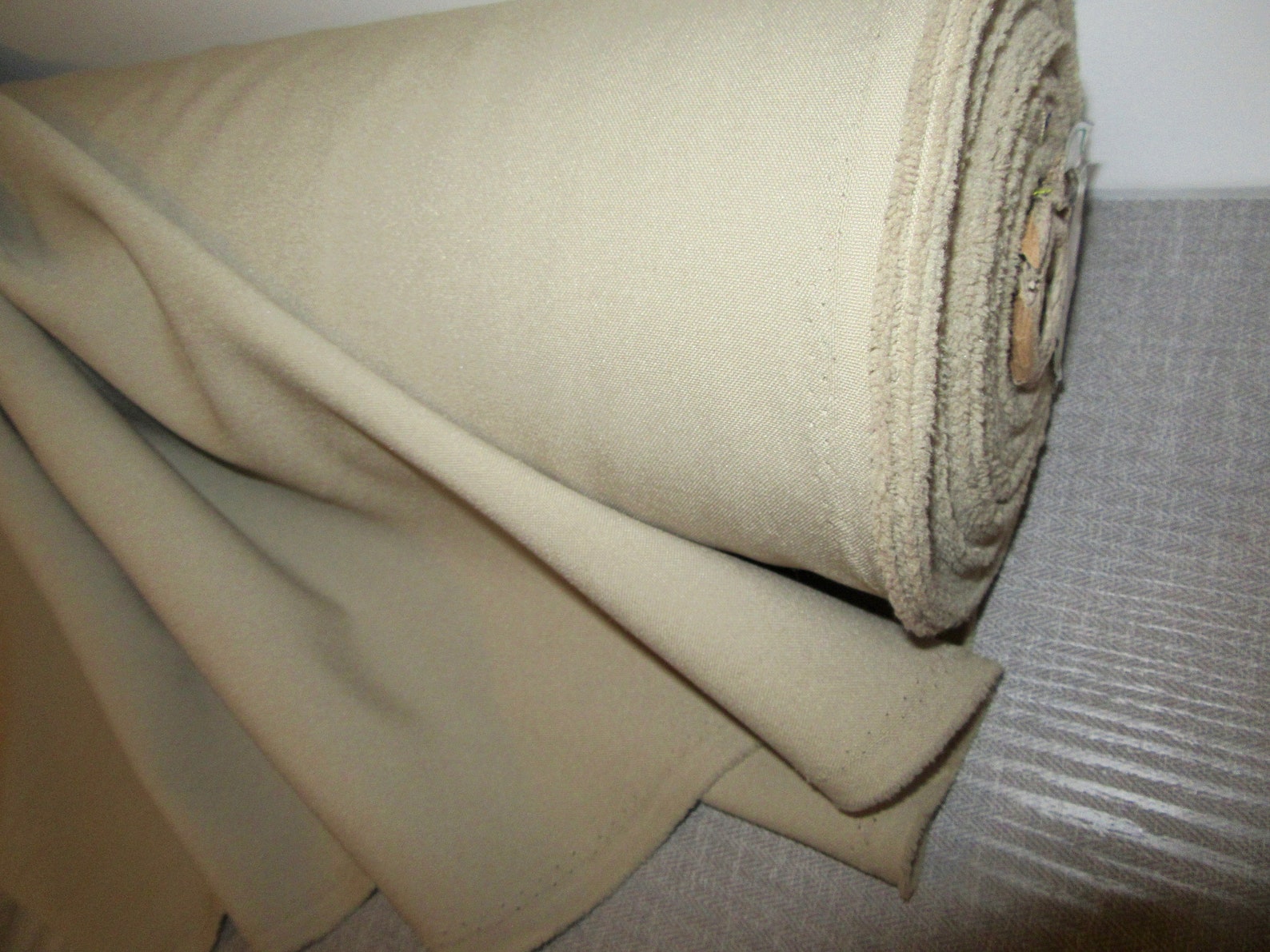 Khaki Fabric Poly Viscose Khaki color Fabric Uniform Khaki Etsy