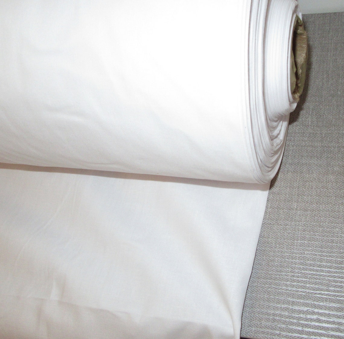 By Yard Pure White Cotton 96 Inches WIDE 100 White Etsy
