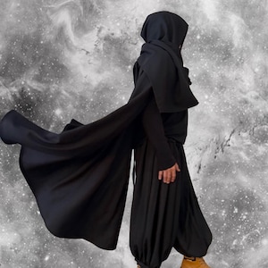 Black Viking Pants, Custom Made Baggy Style Pant, Many colors are Available