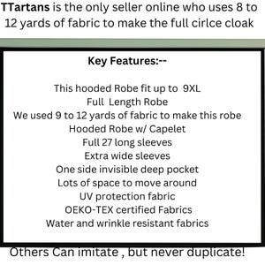 Túnica de monje con capucha de lino gris, hábito de sacerdote medieval, capa de mago. imagen 9