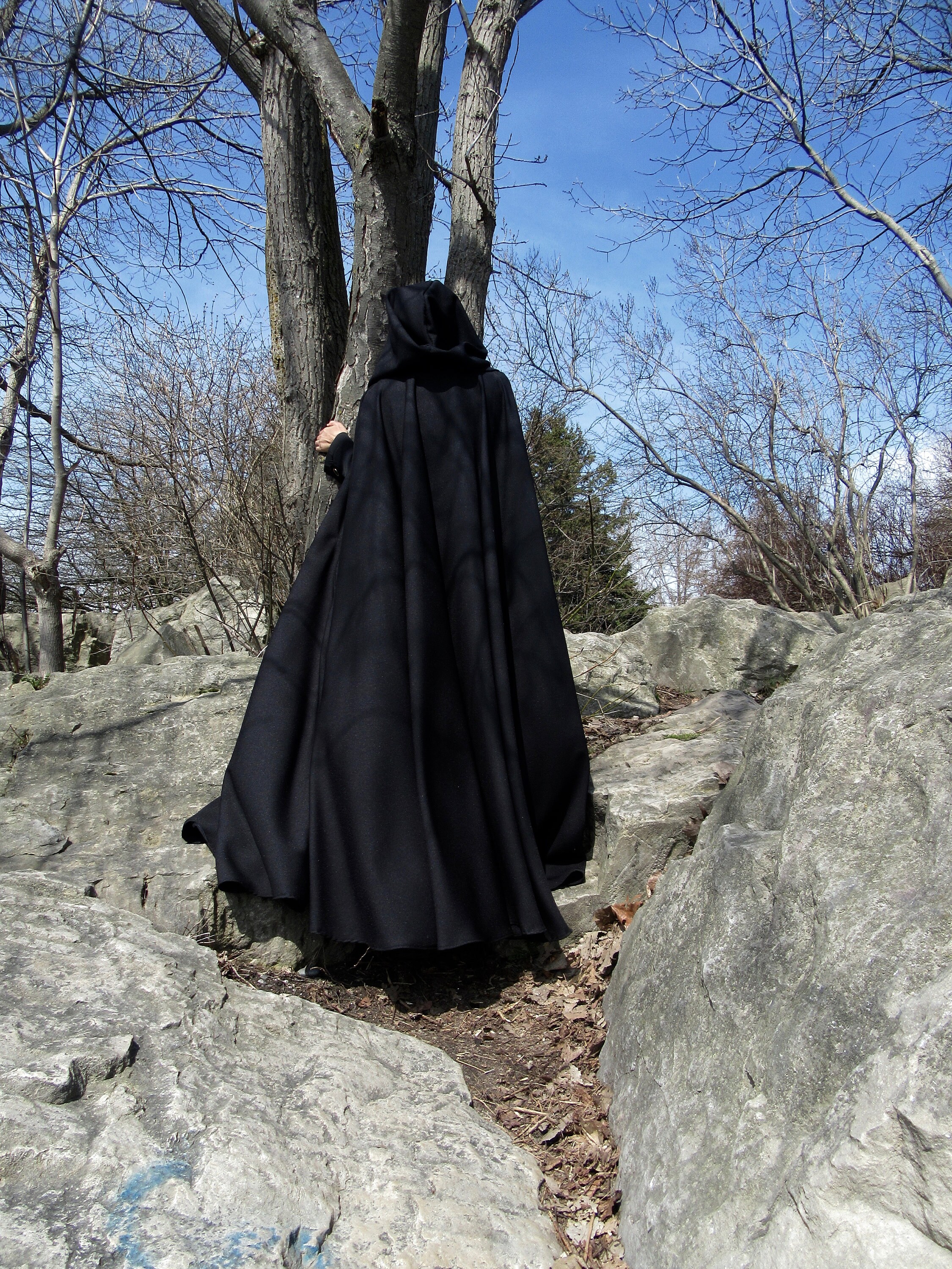 Black Cloak - Etsy