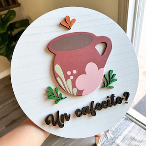 Cafecito sign / Mexican cafecito | Gift for Mother's Day