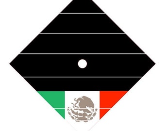 Graduation&#39;s Cap with Mexican flag DIGITAL FILE