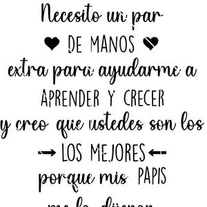 Necesito un par de manos SVG PNG DIGITAL file
