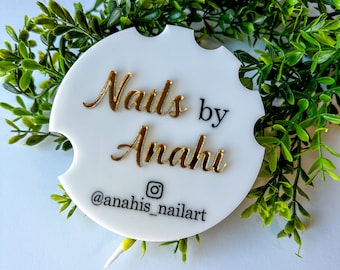 Acrylic Nail Photo Prop for Nail Salons and Nail Artist