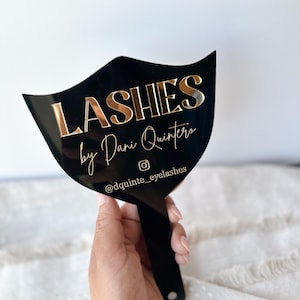 Lashes and Brows photo Props / Acrylic Lash Tech Photo Prop, Salon Decor, Eyelash Beauty Studio Gift, Custom Aesthetic Beauty Gift