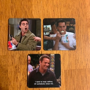 1/2 Friends tv show character meme magnets image 2