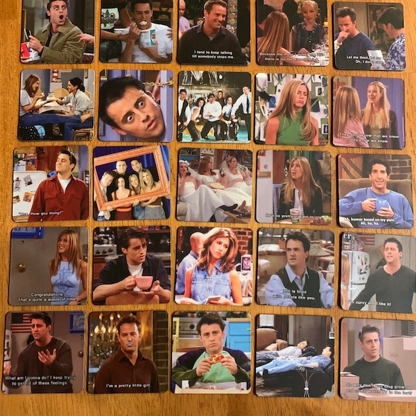 1/2 Friends tv show character meme magnets