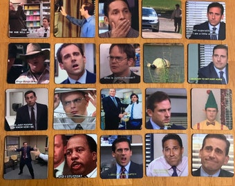 3/4 The Office comedy meme magnets