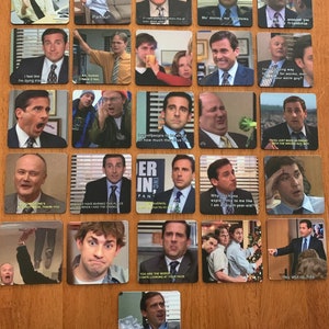 2/4 The office character funny meme magnets