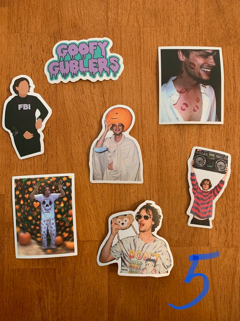 Criminal Minds Matthew Gray Gubler Spencer Reid Sticker Packs - Etsy