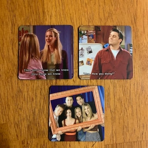 1/2 Friends tv show character meme magnets image 5