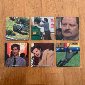 2/2 Parks and Recreation funny magnets