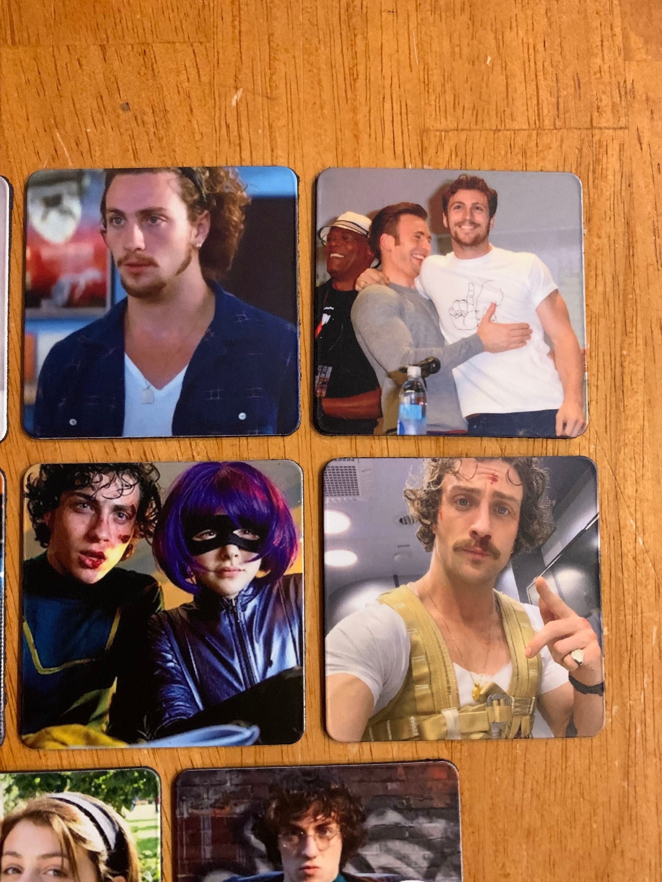 Aaron Taylor-johnson Actor Magnets - Etsy