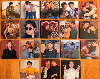 Imanes personalizados de Connor Storrie y Hudson Williams