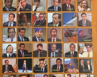 1/4 The office custom made funny character meme magnets