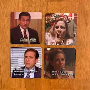1/4 The office custom made funny character meme magnets image 3