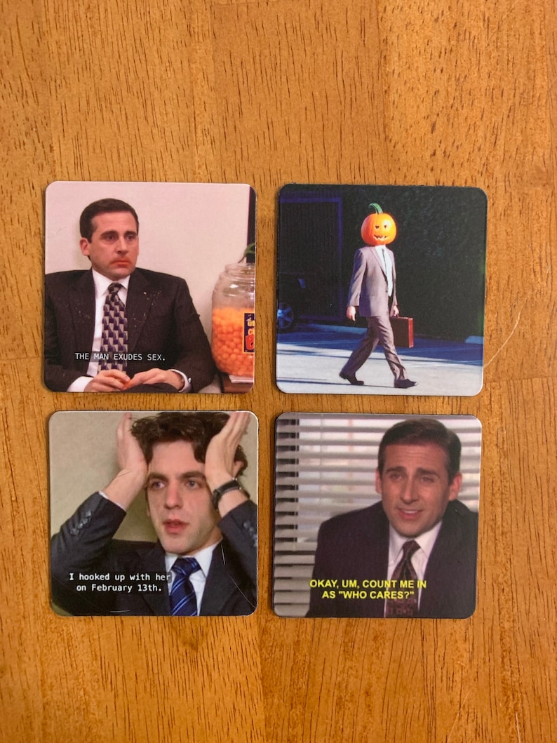 1/4 The office custom made funny character meme magnets image 8