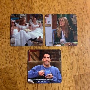 1/2 Friends tv show character meme magnets image 6
