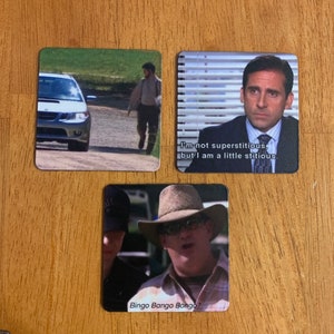 3/4 Magnets humoristiques The Office image 3