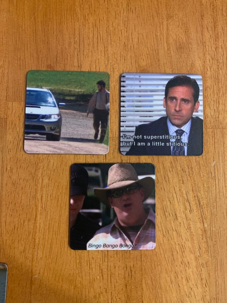3/4 Magnets humoristiques The Office image 3