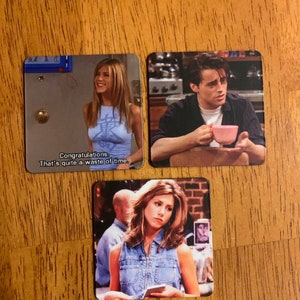 1/2 Friends tv show character meme magnets image 7