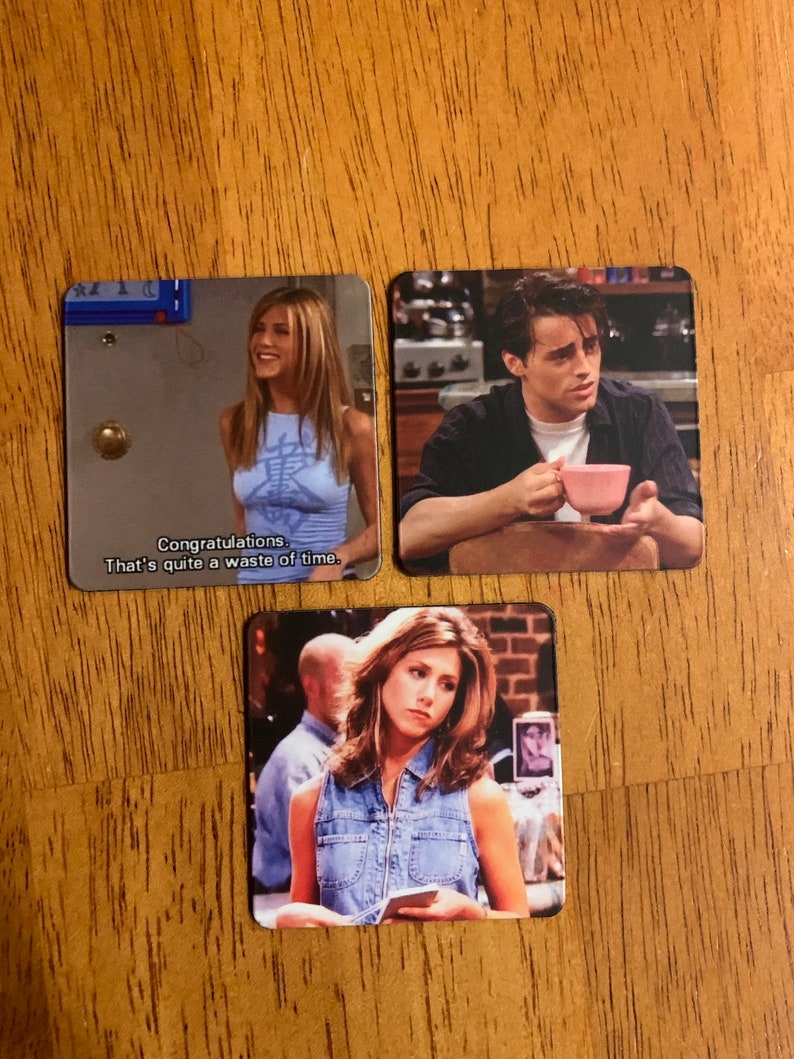 1/2 Friends tv show character meme magnets image 7