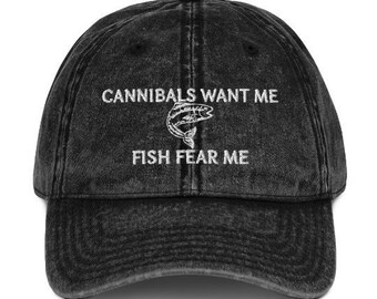 fish fear me women want me hat