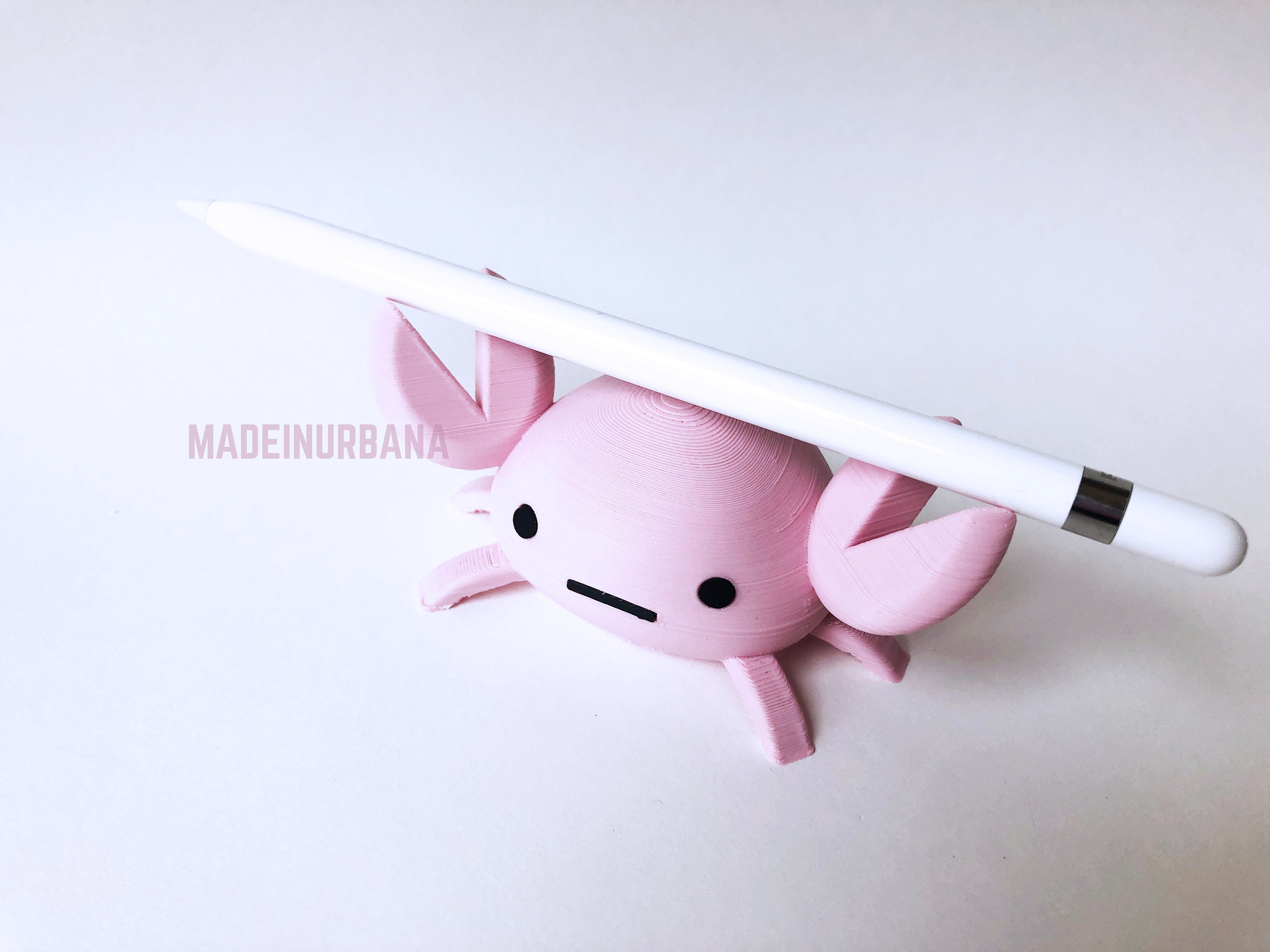 Jace Crab, the Apple Pencil Crab Holder Helper in Strawberry Shake Pi…