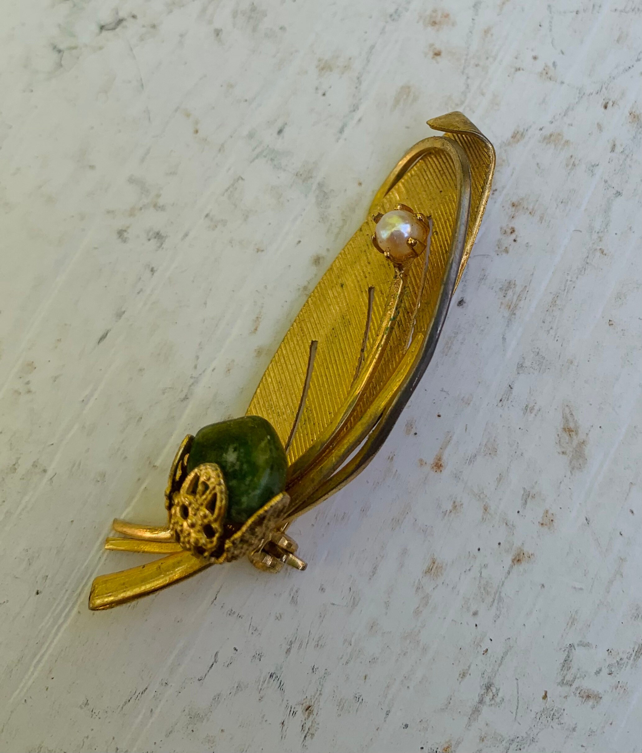 Vintage Feather Pin