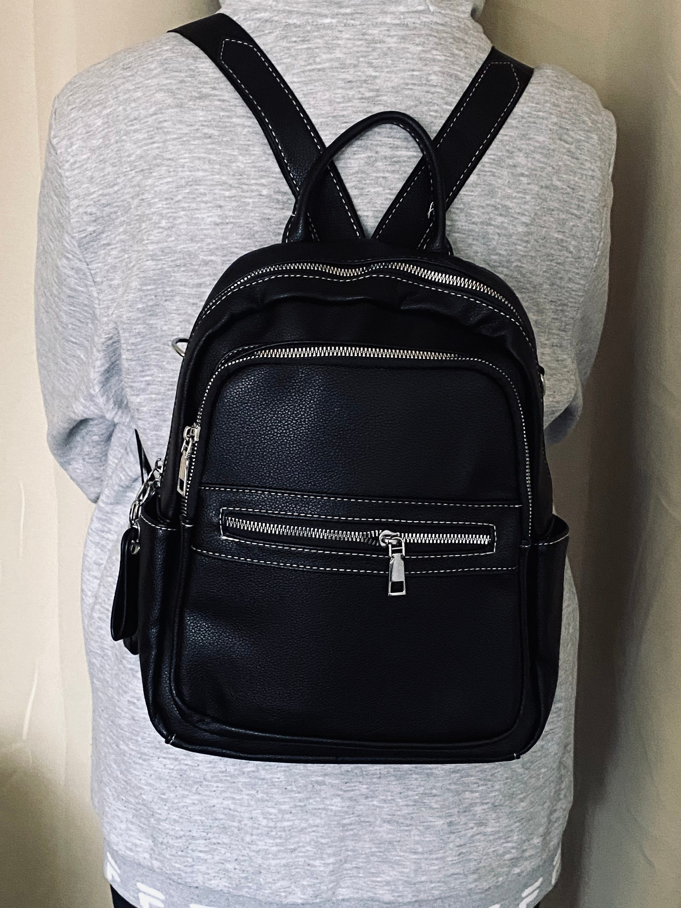 Woman's Rocksack Personalized Backpack, Women PU Leather Backpack, Backpack Women ...
