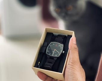 Relojes de madera para mujer, regalo para mamá, reloj de madera para mujer, reloj de madera, regalo personalizado para ella, reloj de madera para mujer, regalo para ella