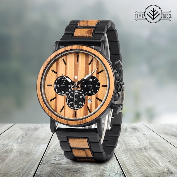 Wood Watch for Man Wood Watch Men Mens Wood Watch Wood Watch for Man Personalised Wooden Watch Groomsman Gift Bestman Gift Etsy