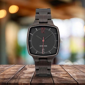 Wood Watch Woman, Wooden Watch Personalised, Gift for Her, Women&#39;s Ladies Wood Watch, Gift for Her, Wood Watch Women
