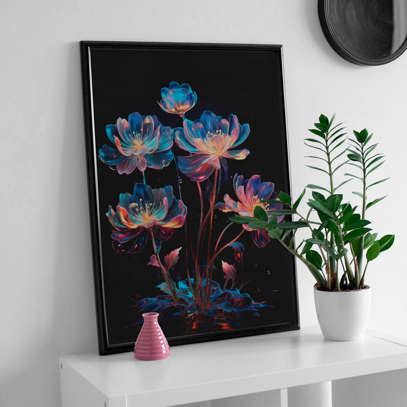 Fantasy Flower Art - Etsy