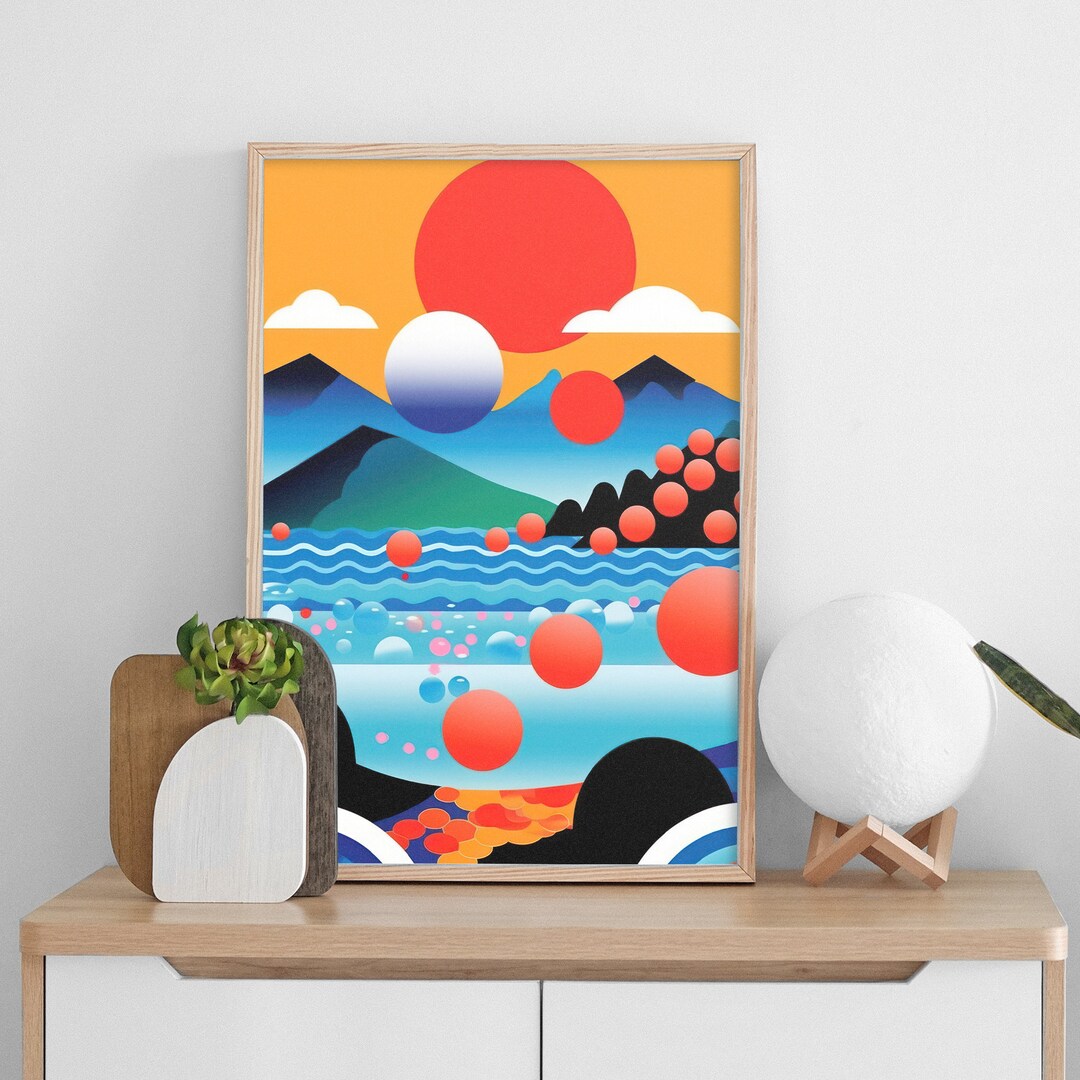 Printable Wall Art Digital Print, Ai-generated Illustration, Vintage ...
