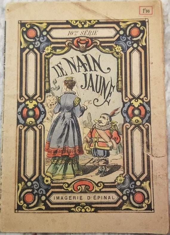 Vintage French Le Nain Jaune Softcover Imagerie D'