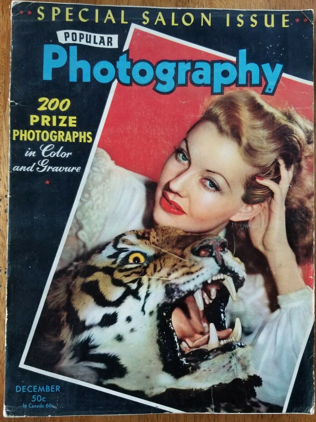 Vintage Popular Photography Magazine Dec 1942 Artists Special Etsy
