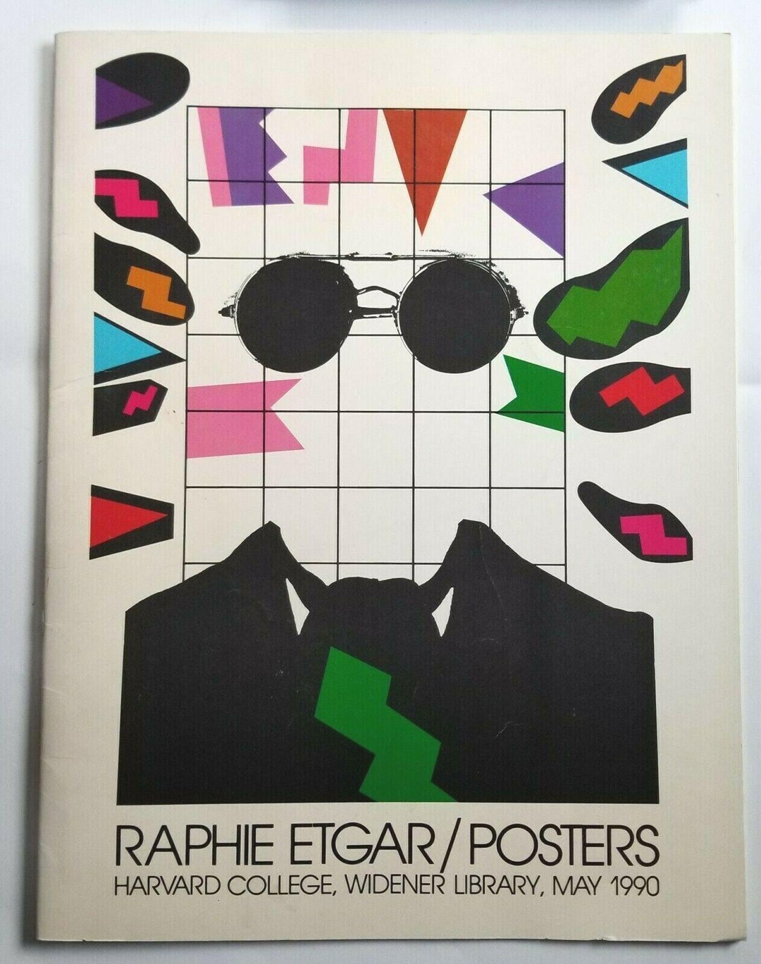 Raphie Etgar Posters Harvard College Widener Library 1990 Vintage - Etsy