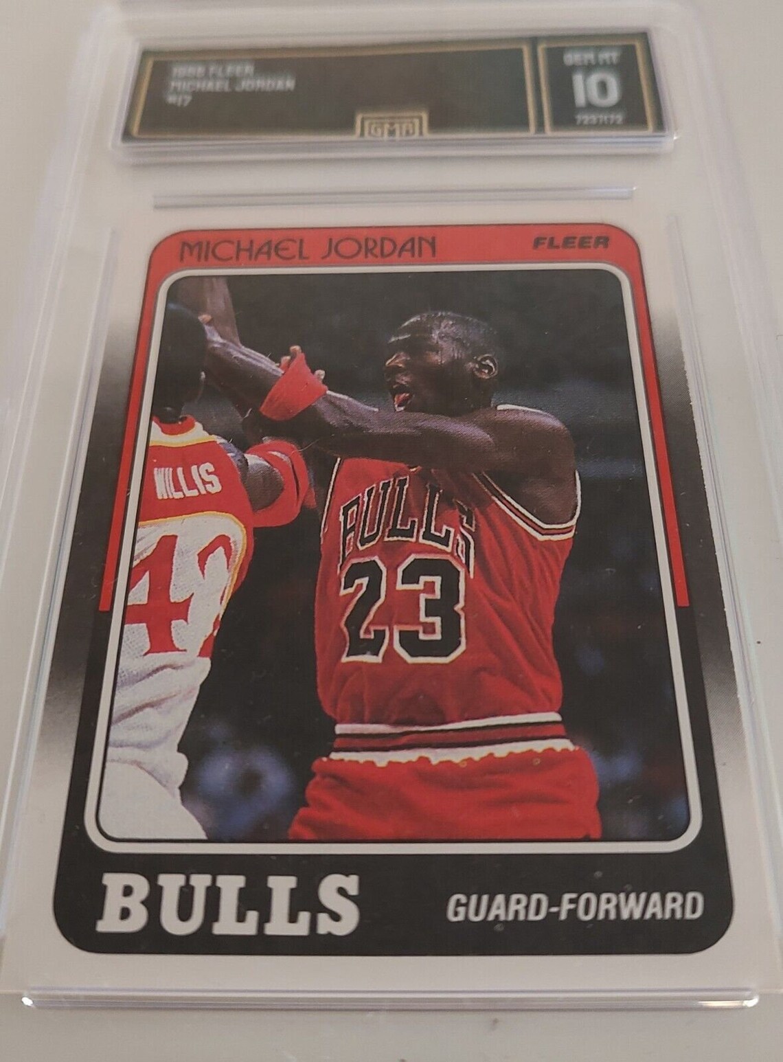 michael jordan fleer all star team 1988