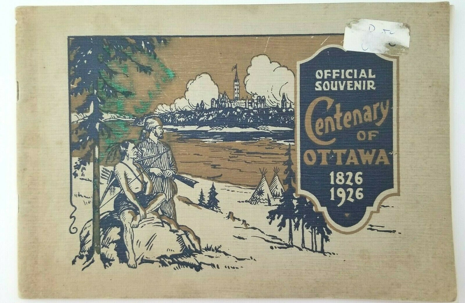 Vintage 18261926 Ottawa Canada Souvenir Book Centenary Etsy
