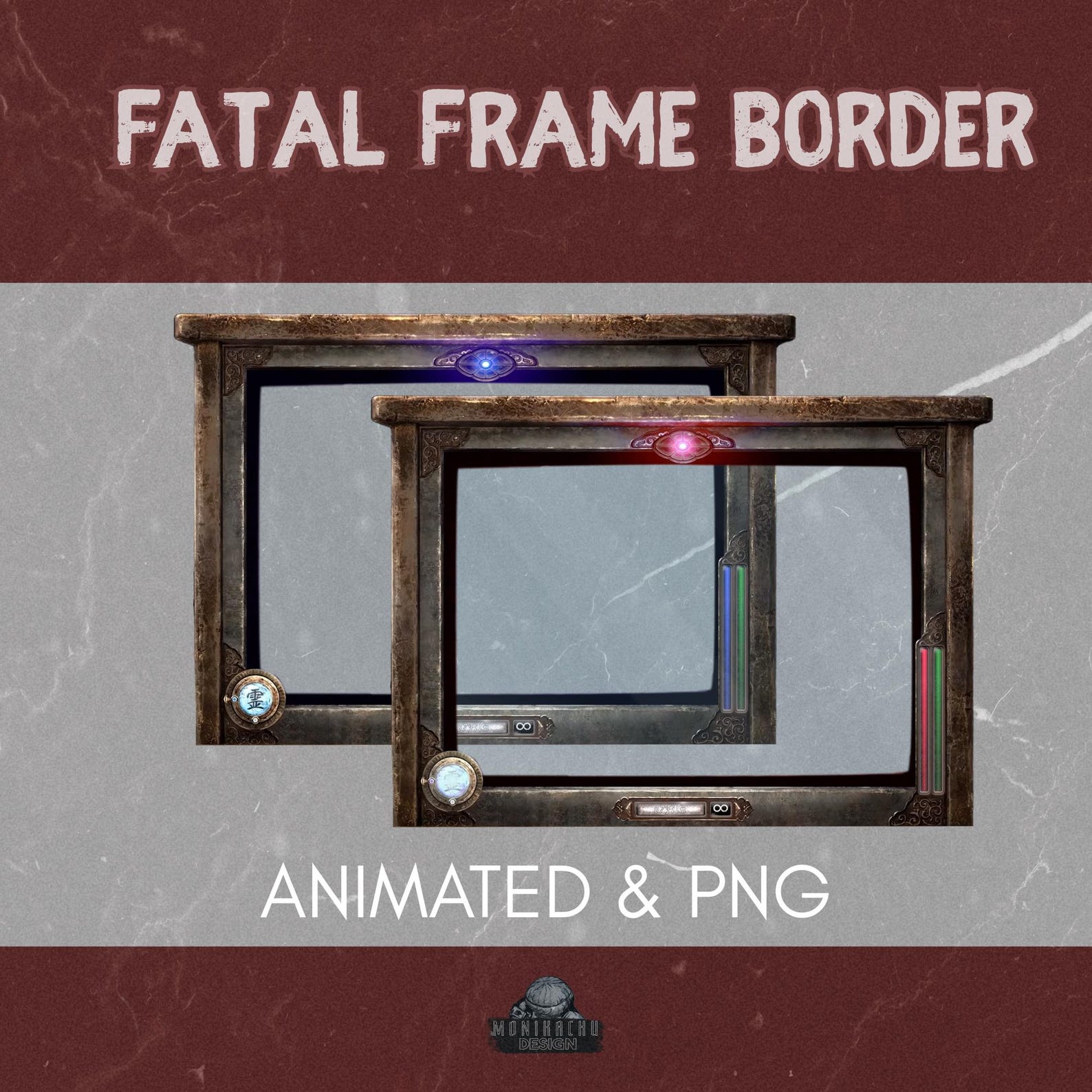 Animated Borders for Twitch From Camera Obscura Fatal Frame Horror ...