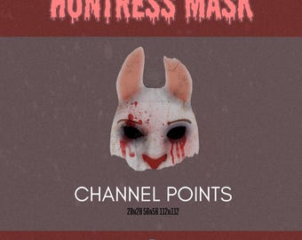 Channel Points - Emote - Dark Badge for Dead By Daylight DBD Dark Huntress Streamers for Twitch, Streaming, Broadcasts