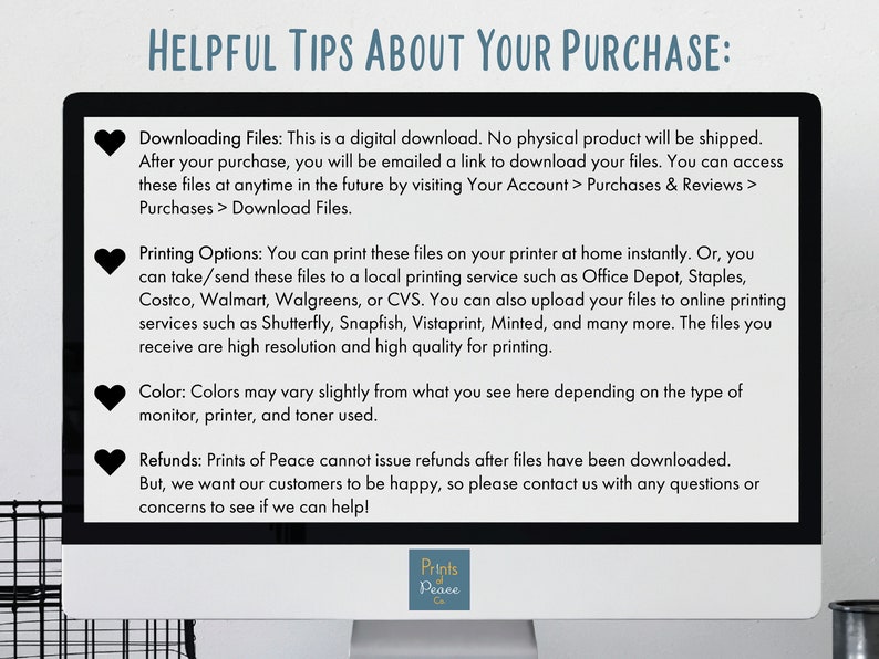 Blessed Printable Wall Art, Fall Leaves Decor Printable, Thanksgiving