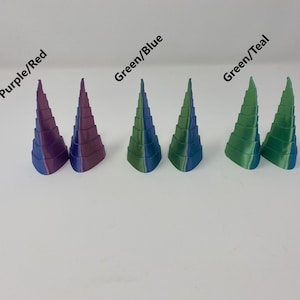 Horns, 3D printed horns, animal horns, cosplay horns, anime horns, devil horns, shiny horns, colorful horns