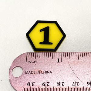 Objective Markers, Wargaming Tokens, Hex Objective Marker, Hexagonal ...