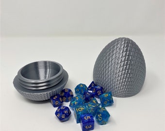 Dragons Egg Dice Holder, Dice Holder, Dragons Egg, Dice Container, Dnd, TTRPG Dice, Dice, Dragon Egg Dice Container