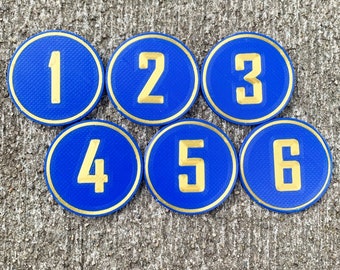 Objective Markers, Wargaming Tokens, 40mm Objective Marker, TTRPG Accessories, Wargaming Terrain, 3D Printed Wargaming, Gifts for Gamers