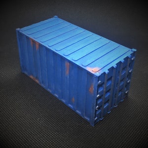 3D Printed Shipping Container, Scatter Terrain, Wargaming Terrain, Wargaming